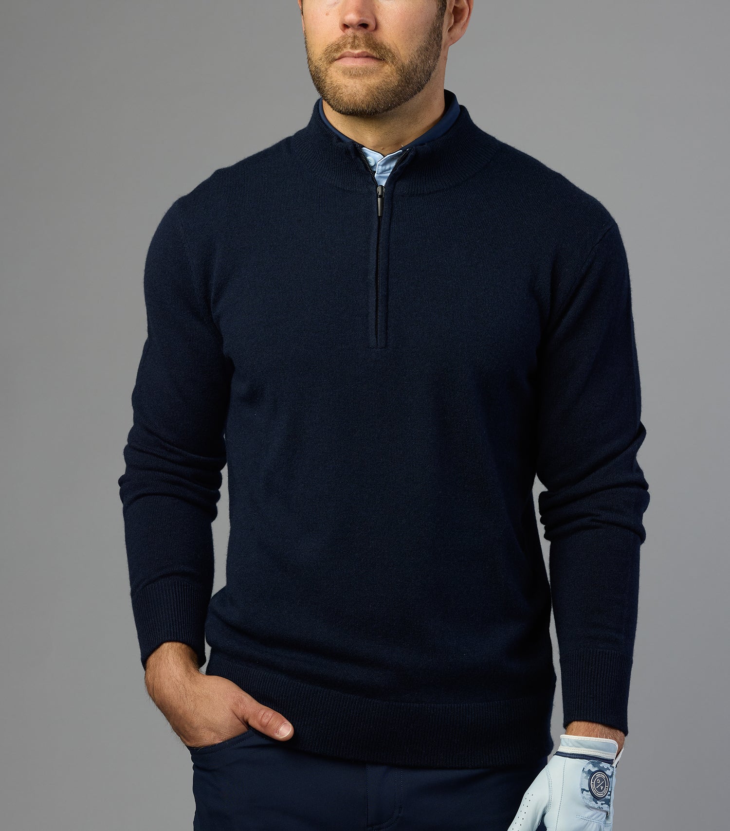 Sero Cashmere Quarter Zip