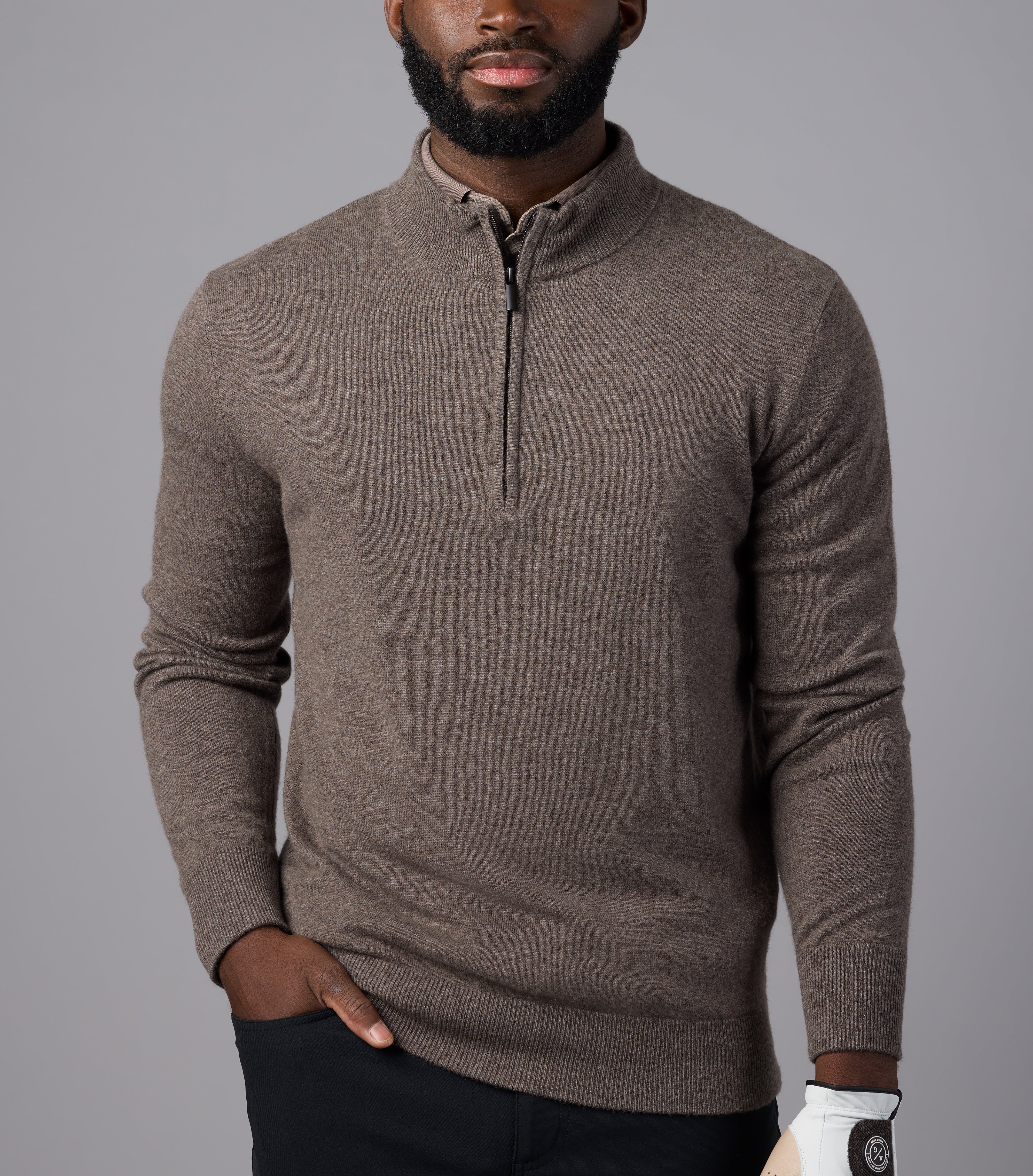 Sero Cashmere Quarter Zip