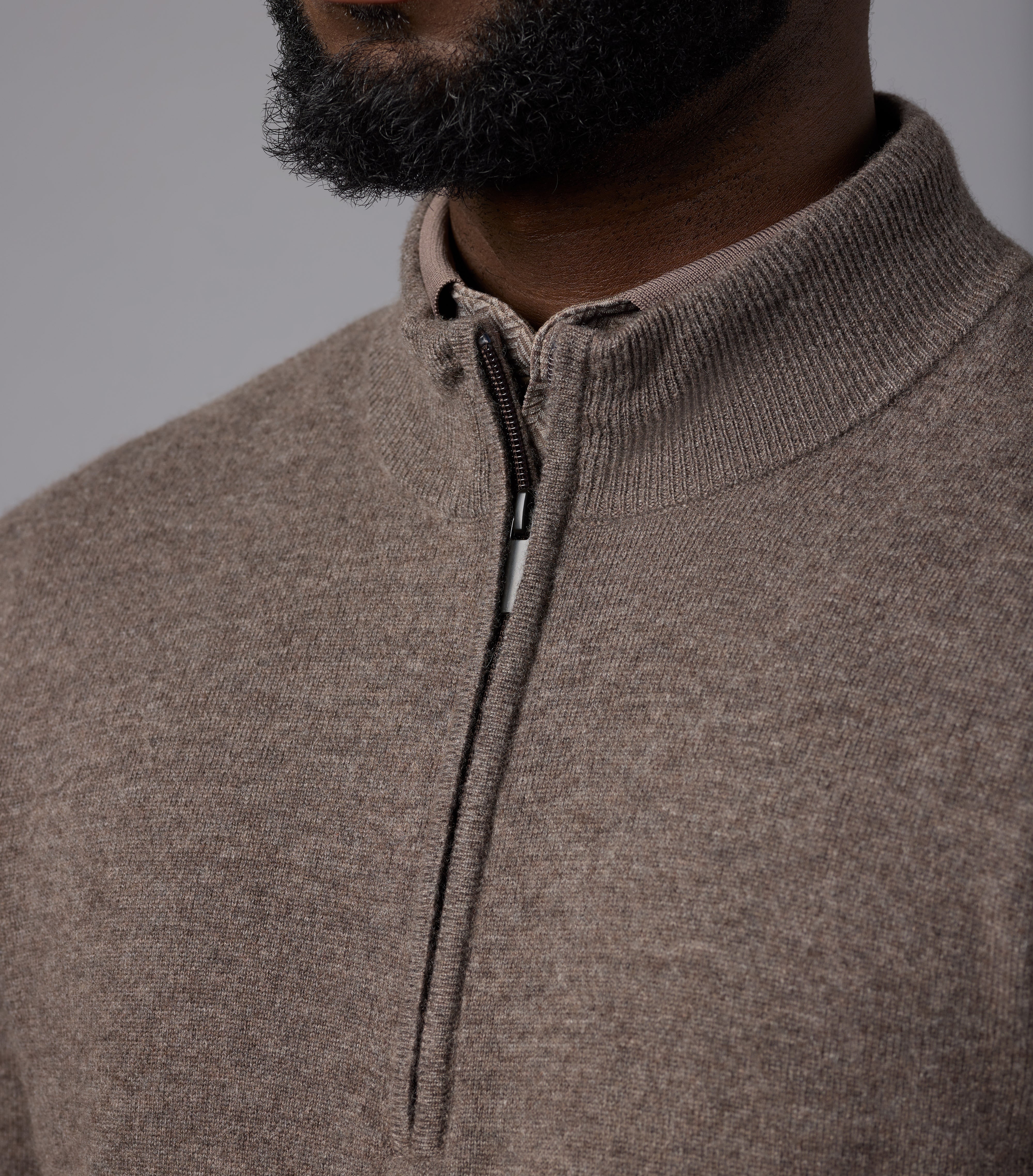 Sero Cashmere Quarter Zip