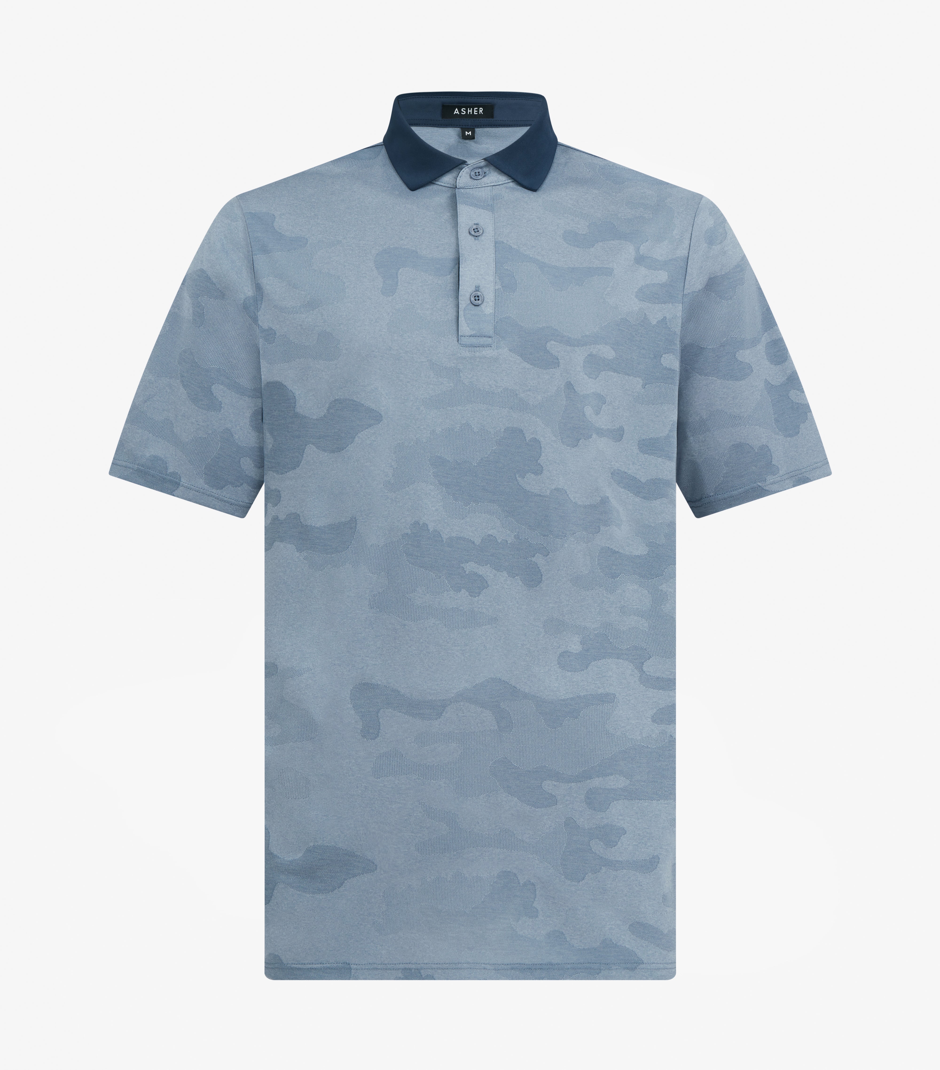 Jacquard Camo Polo