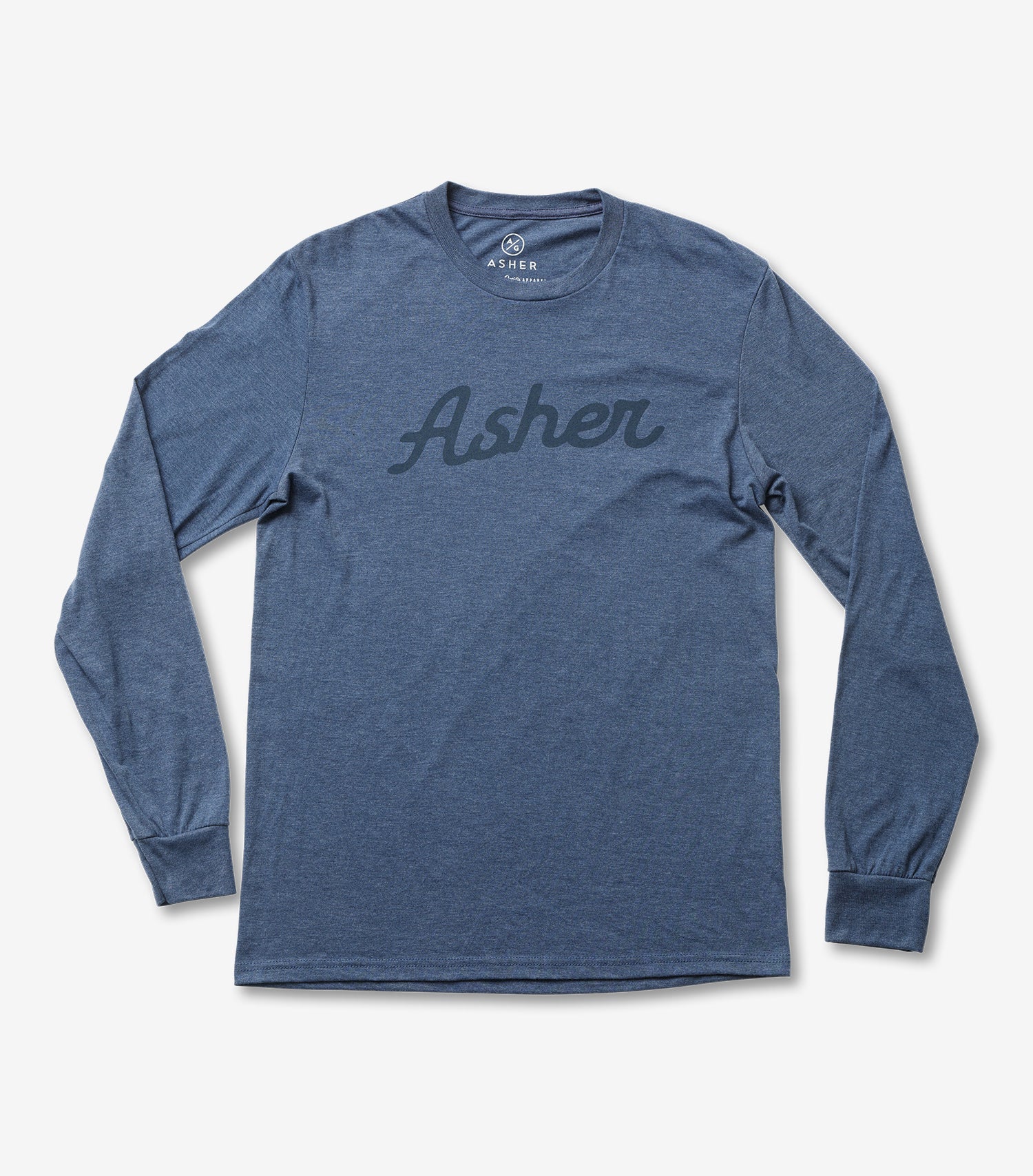 LS Script Tee - Cobalt