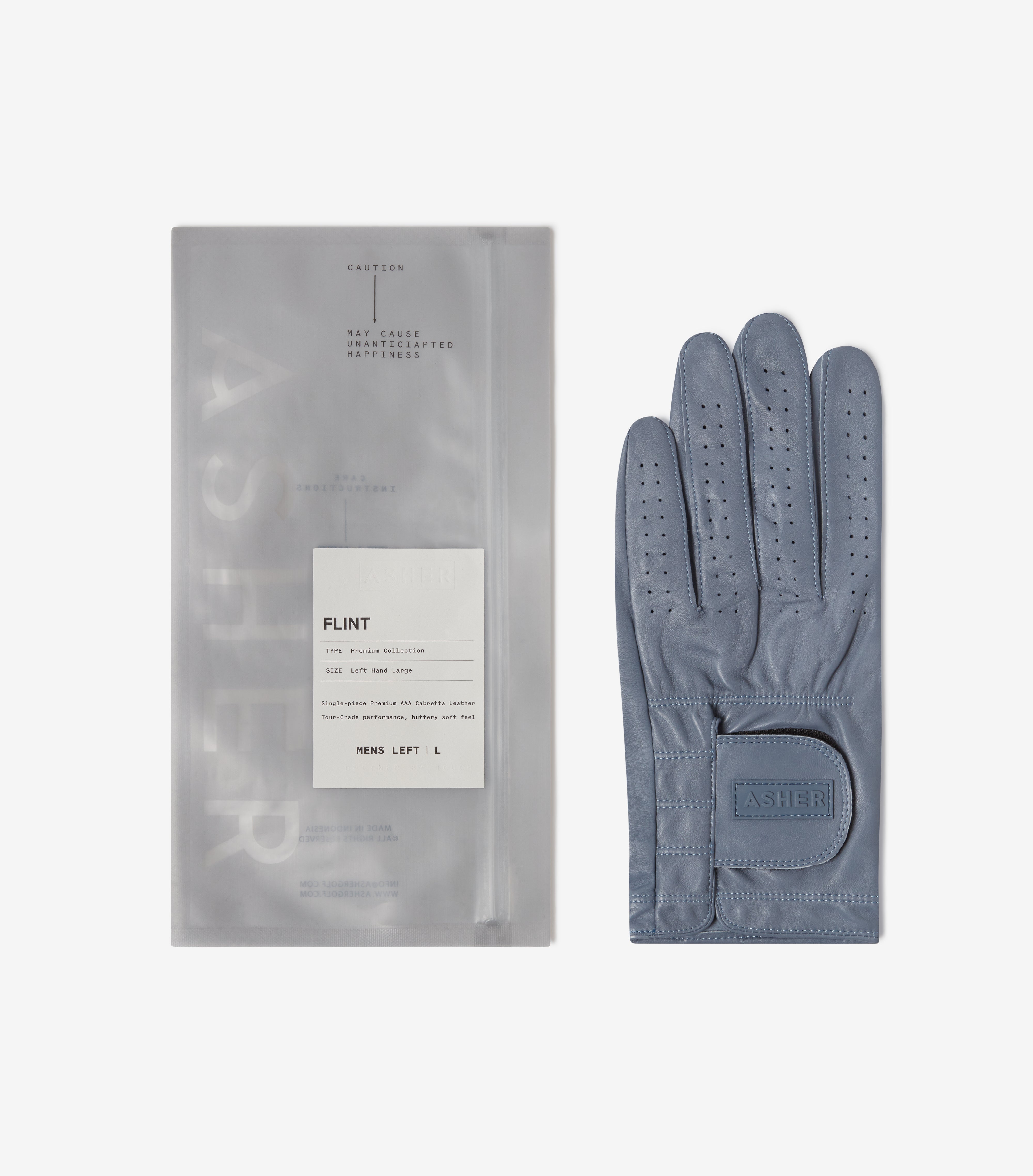Women's Major Golf Glove - Flint Steel