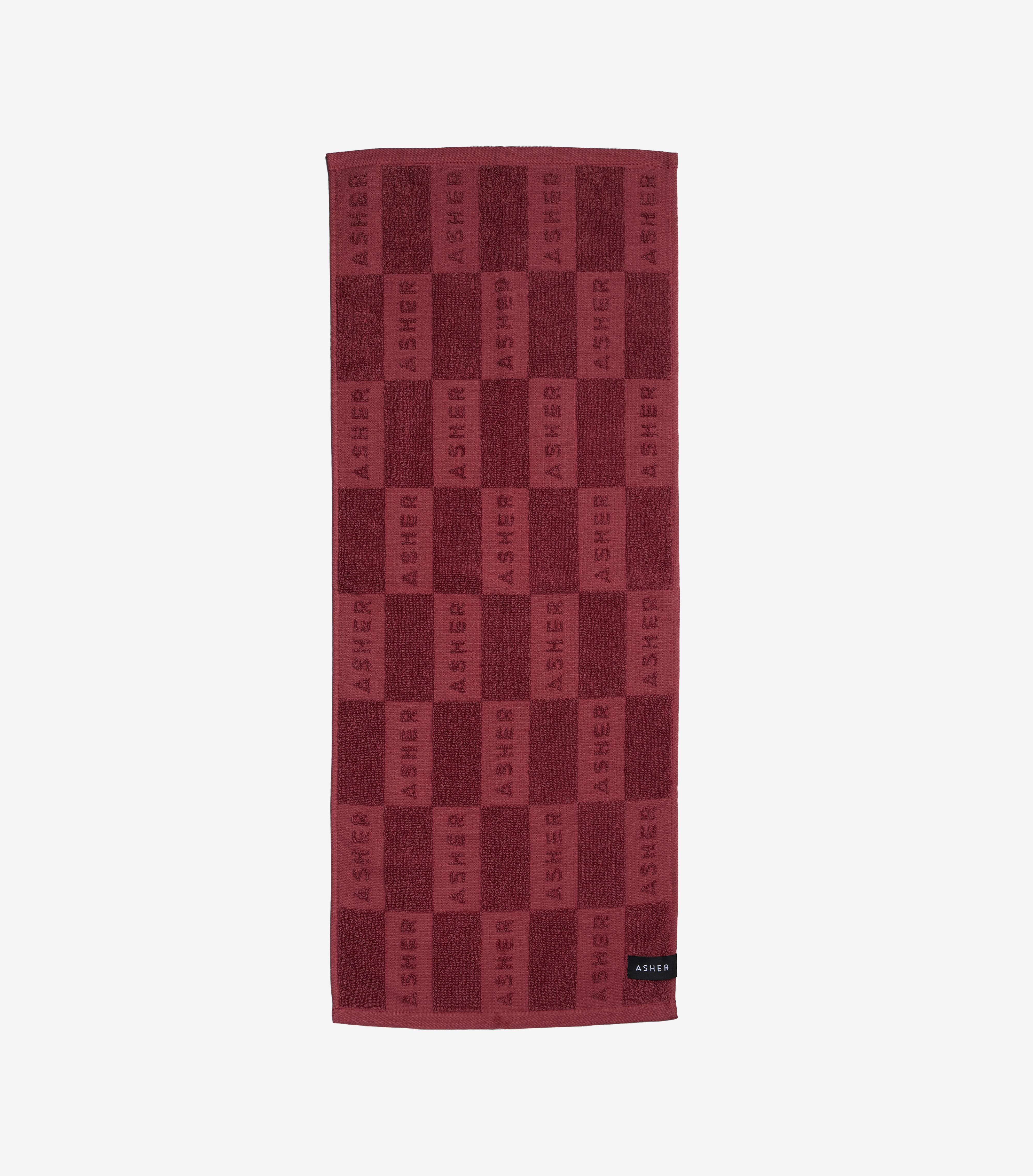 ASHER x Slowtide Oxblood Players Towel