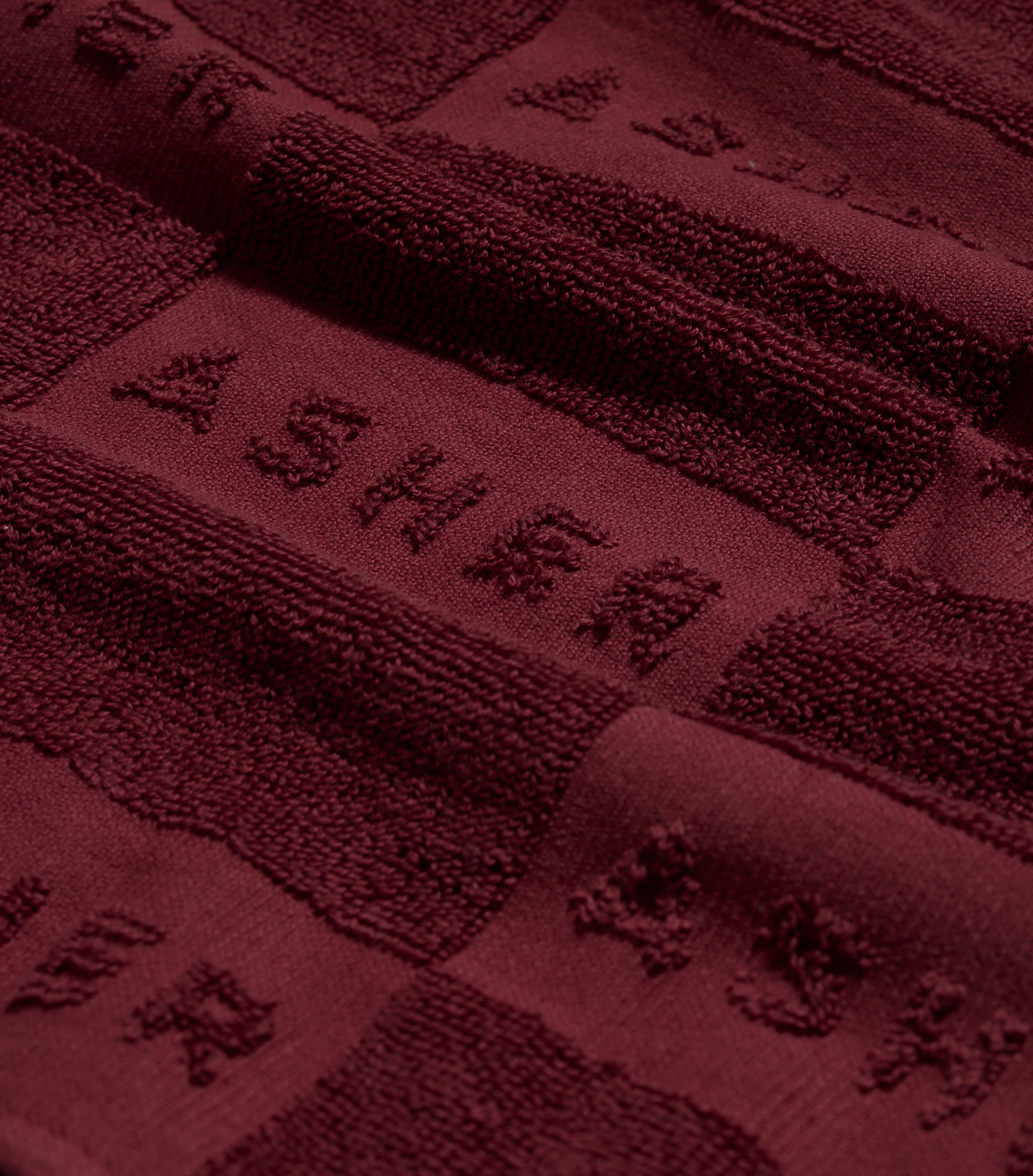 ASHER x Slowtide Oxblood Players Towel