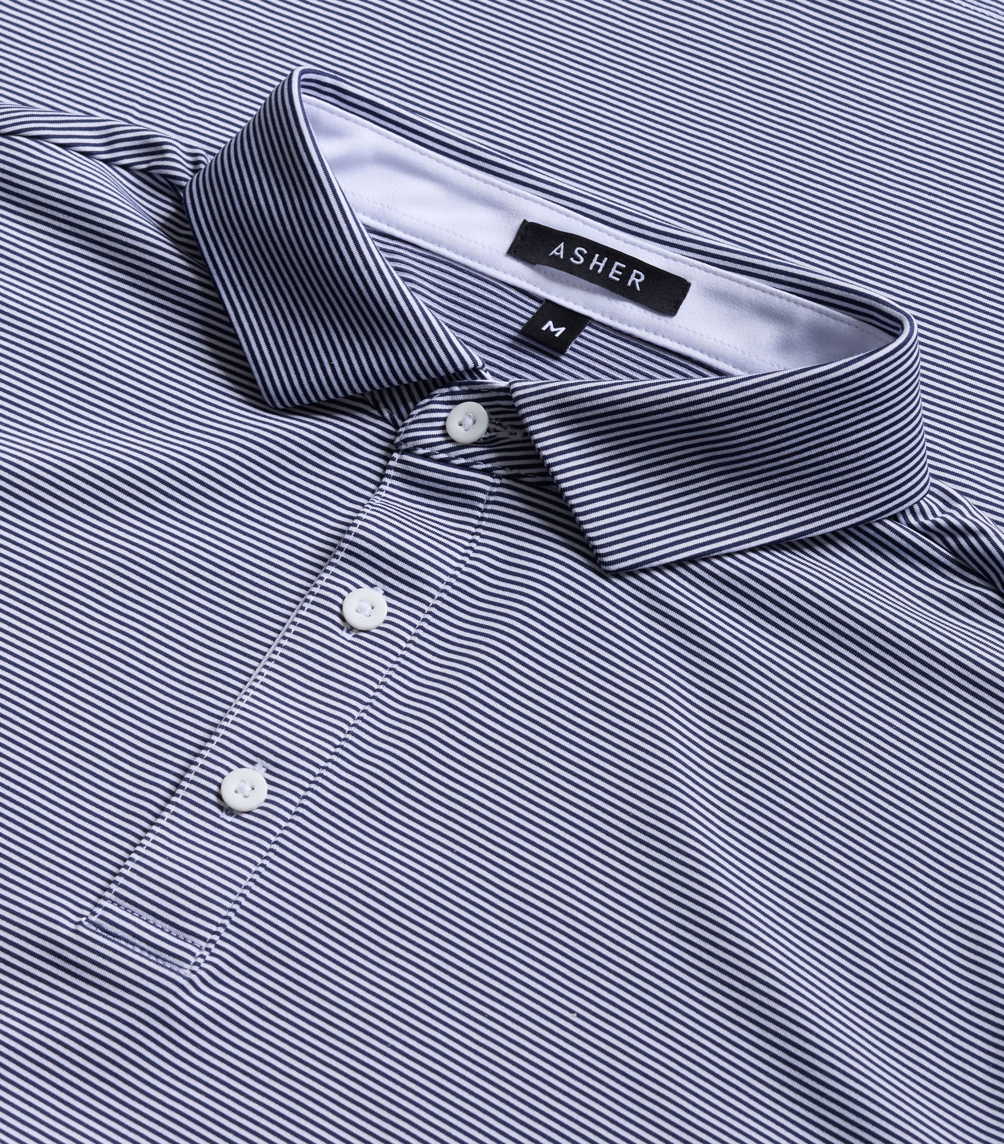 Full Jib Stripe Polo