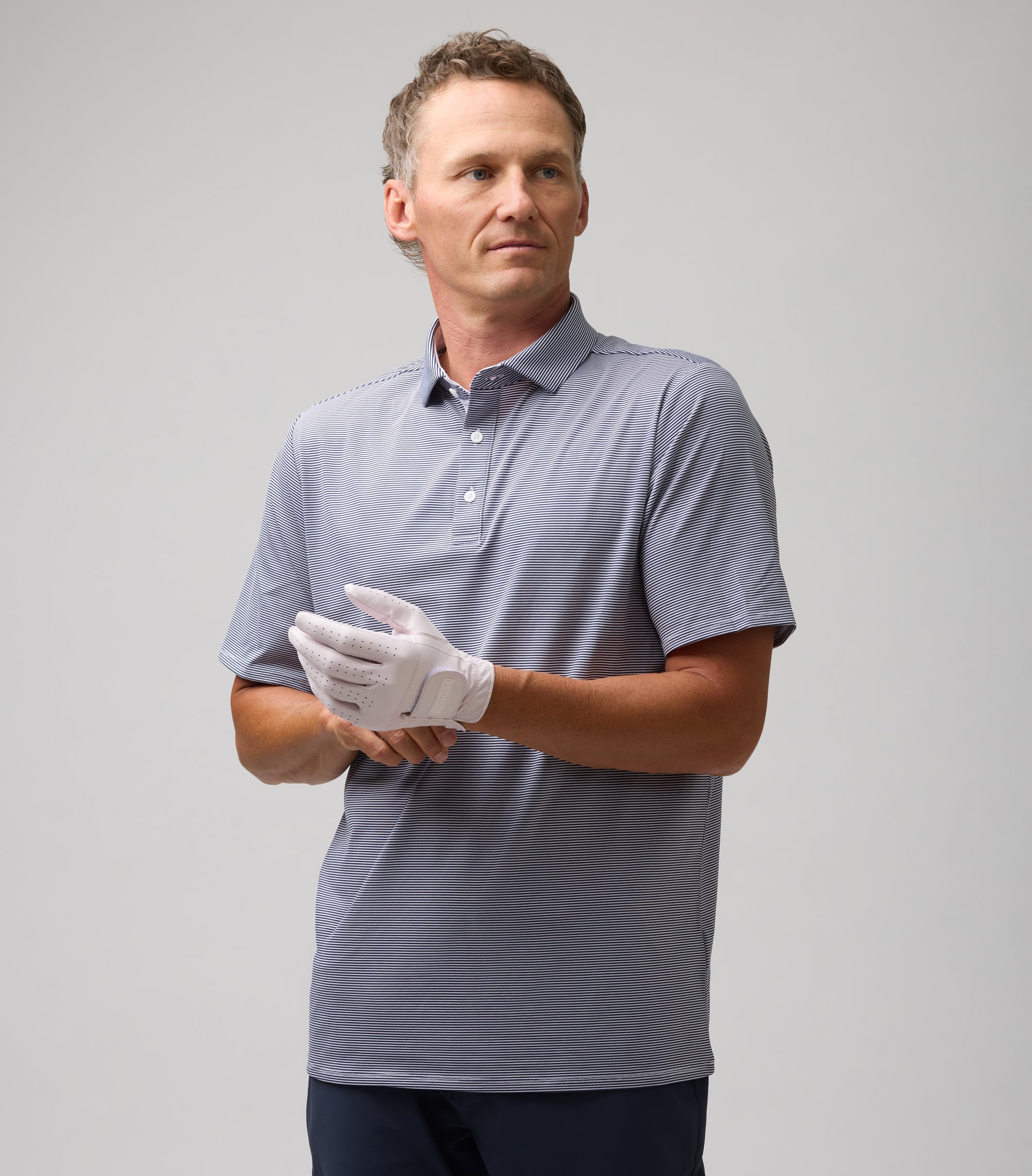 Full Jib Stripe Polo