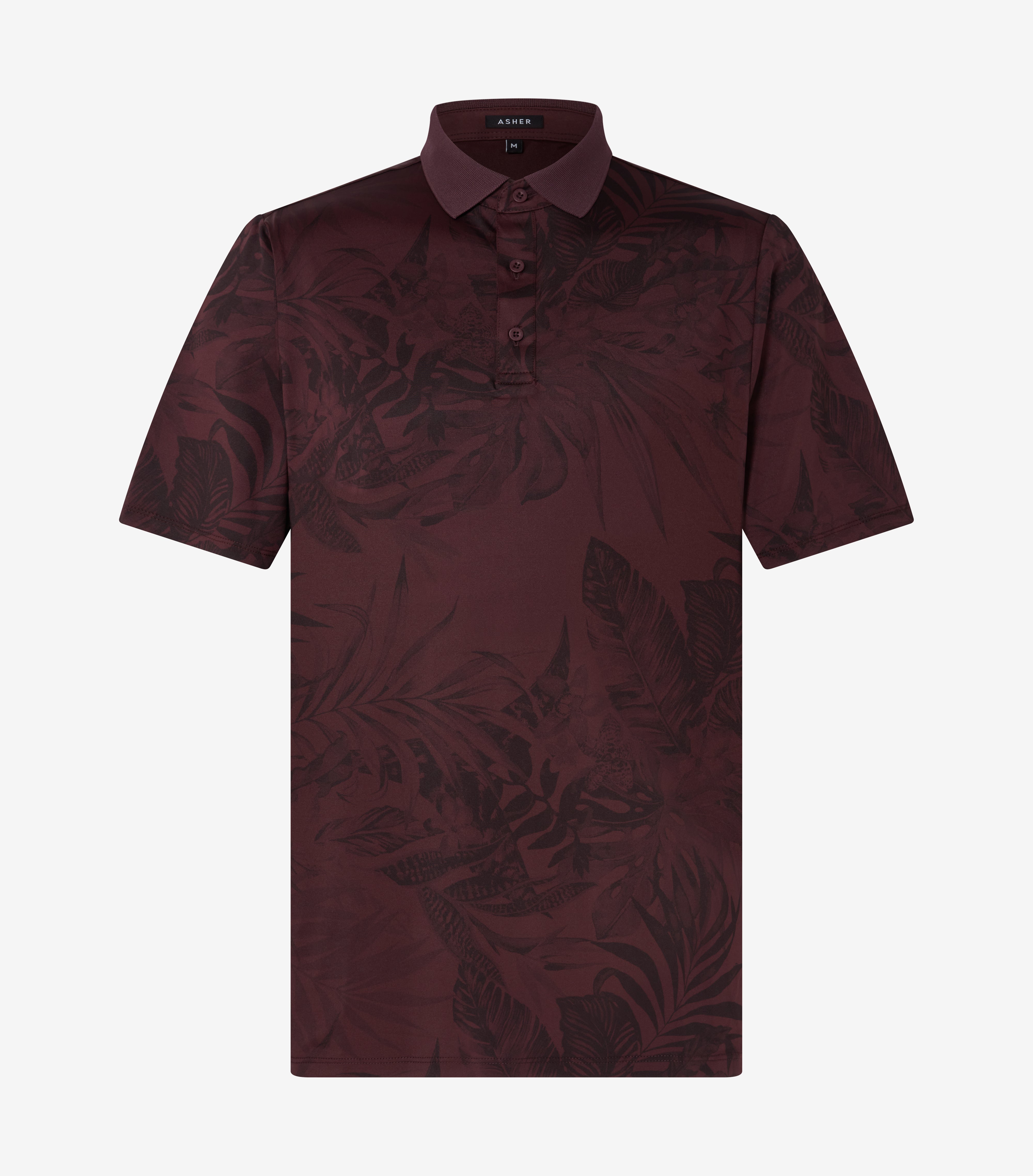 ASHER Golf | Mens Palm Breeze Polo