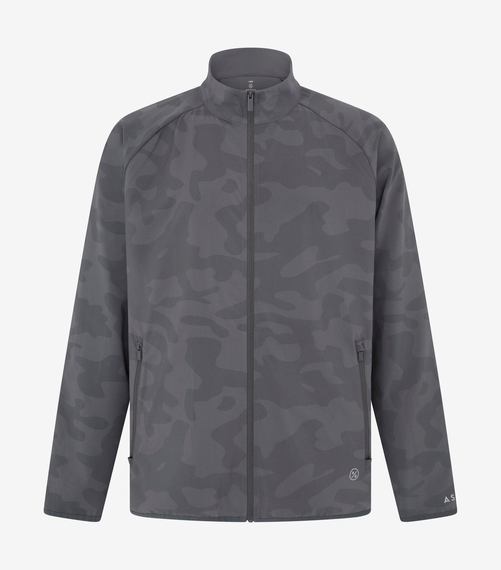 ASHER Golf | Golf Shell Jacket - Shadow Camo