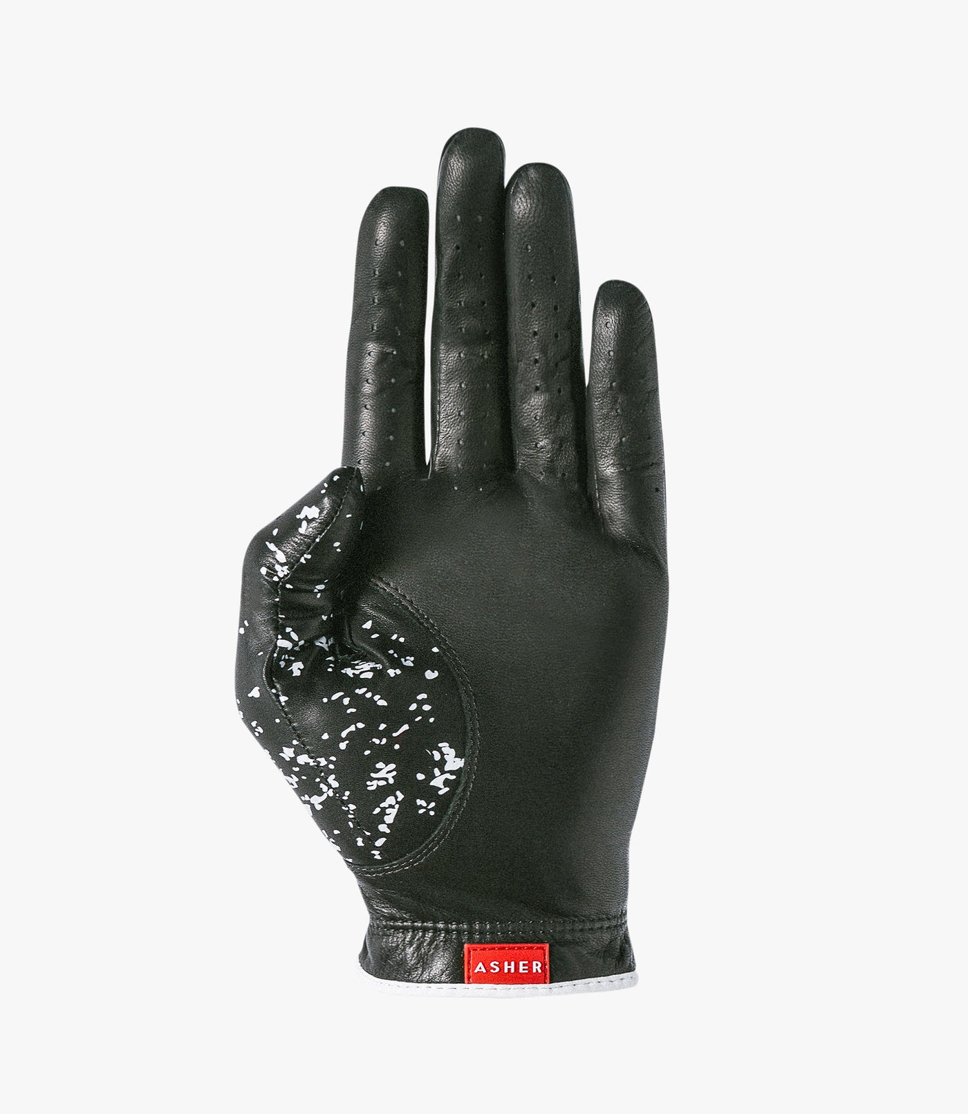Amazing Cre Bone Graphic Warm Golf Gloves - Black