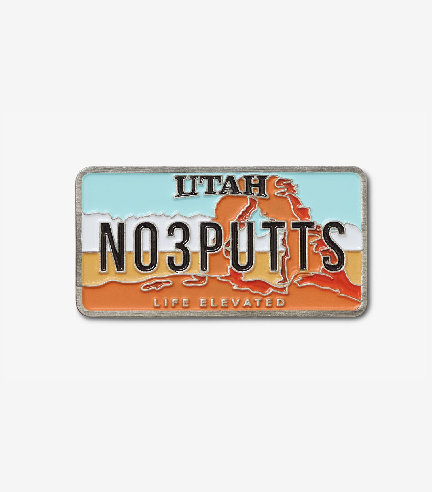 No 3 Putts License Plate Coin