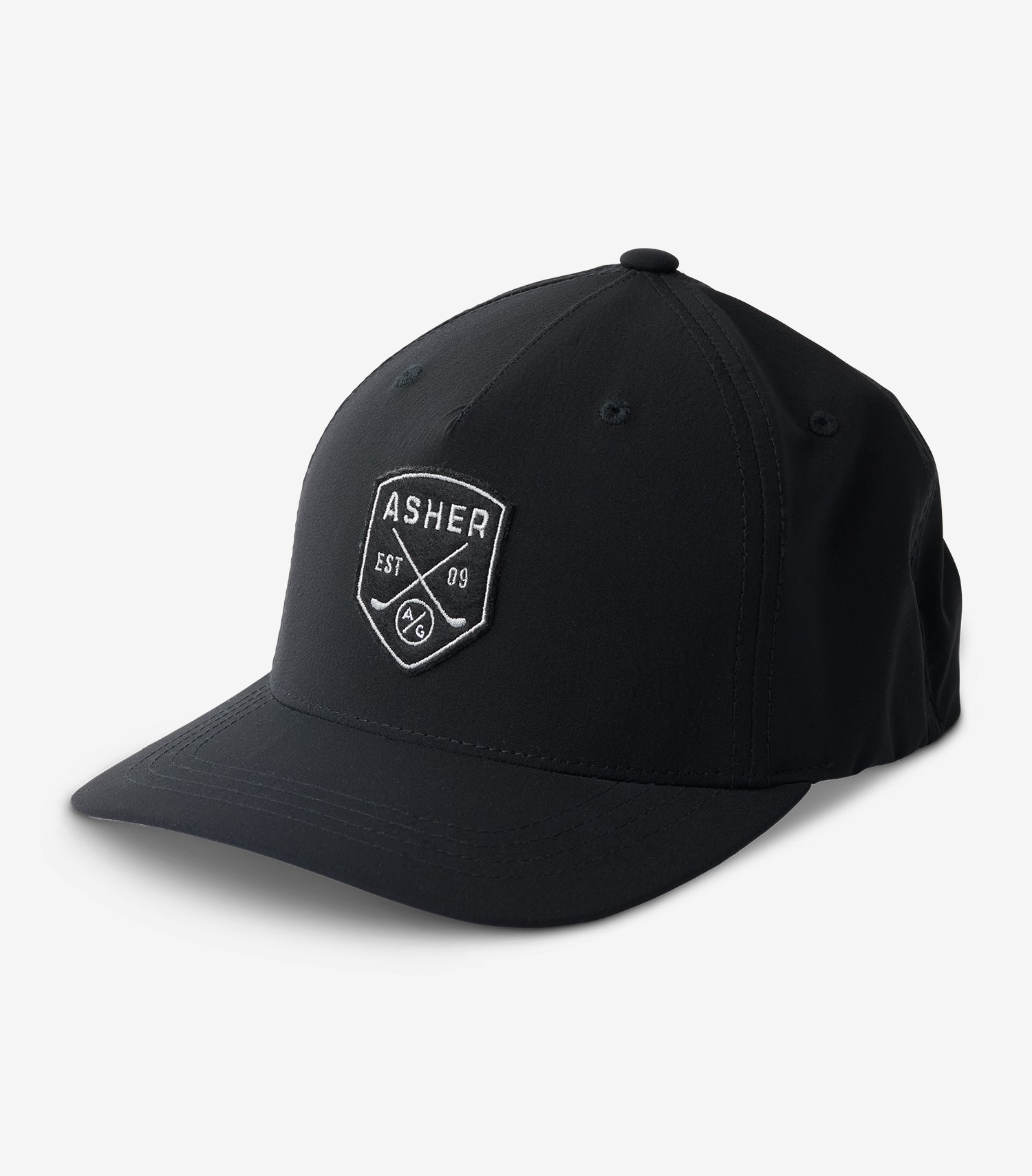 Junior Shield Hat - Black