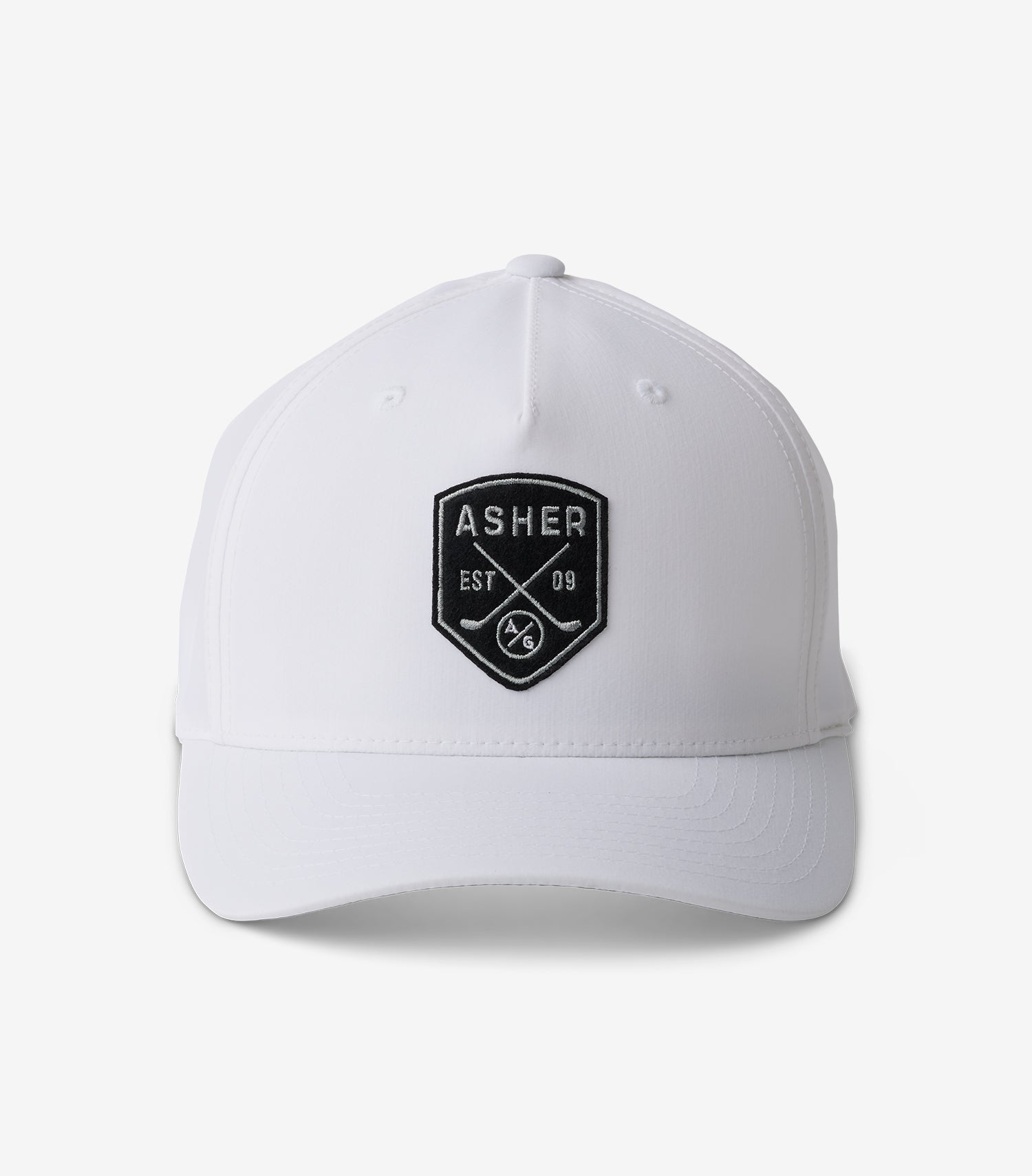 Junior Shield Hat - White
